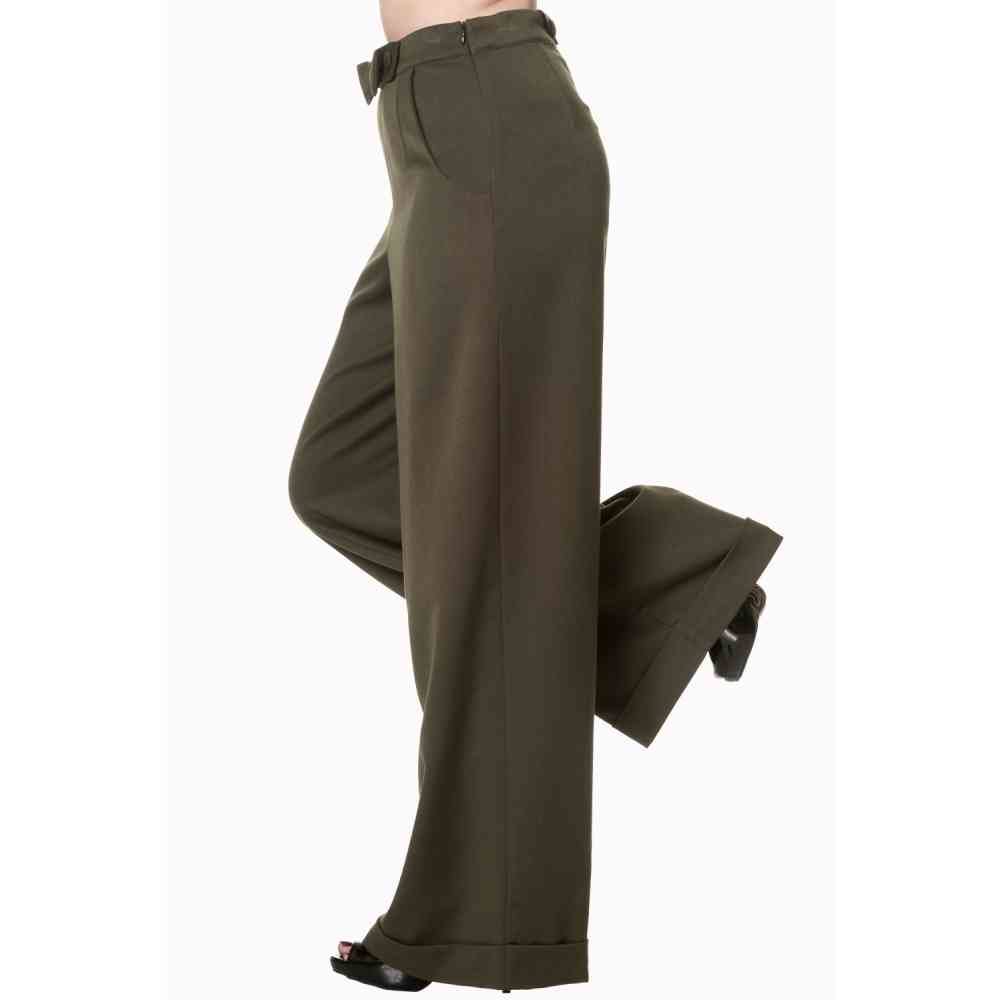 Dancing Days - HIDDEN AWAY Pantalon large - Vert Product image
